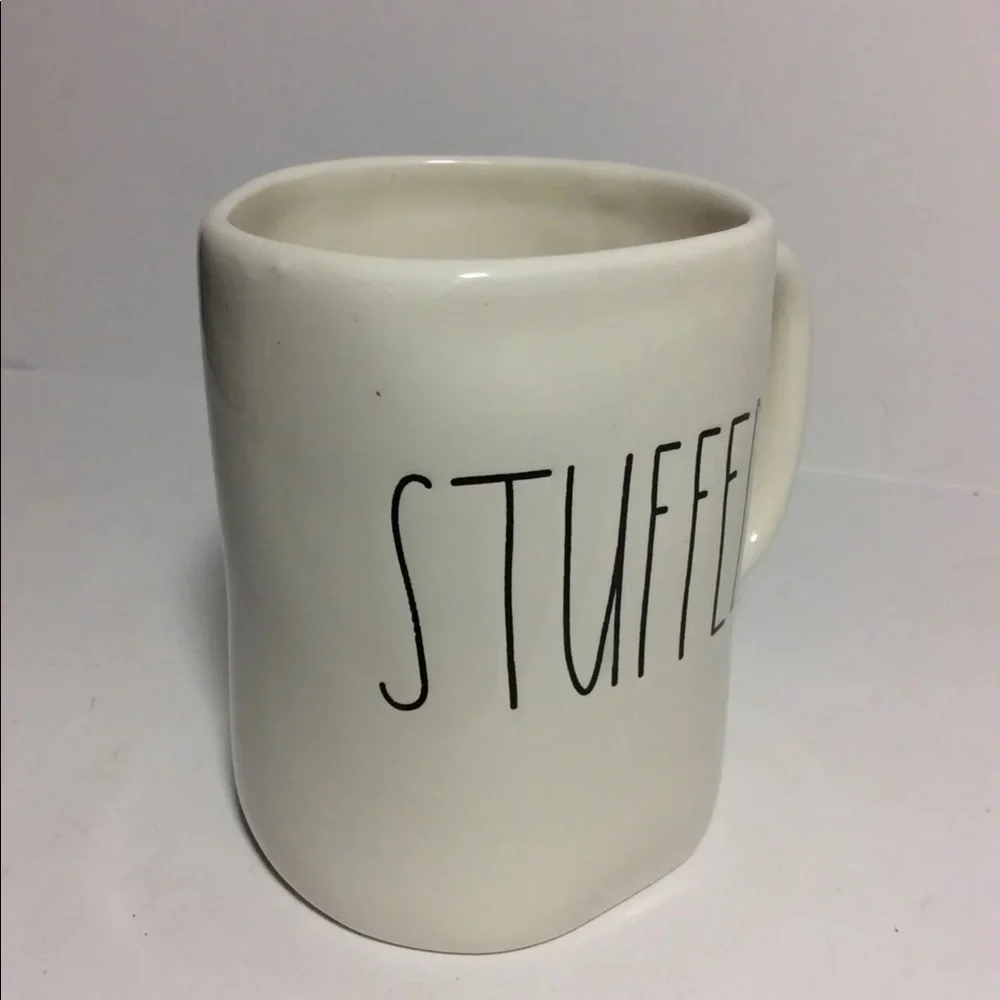 Rae Dunn STUFFED Coffee Tea Soup Mug Expert Ship